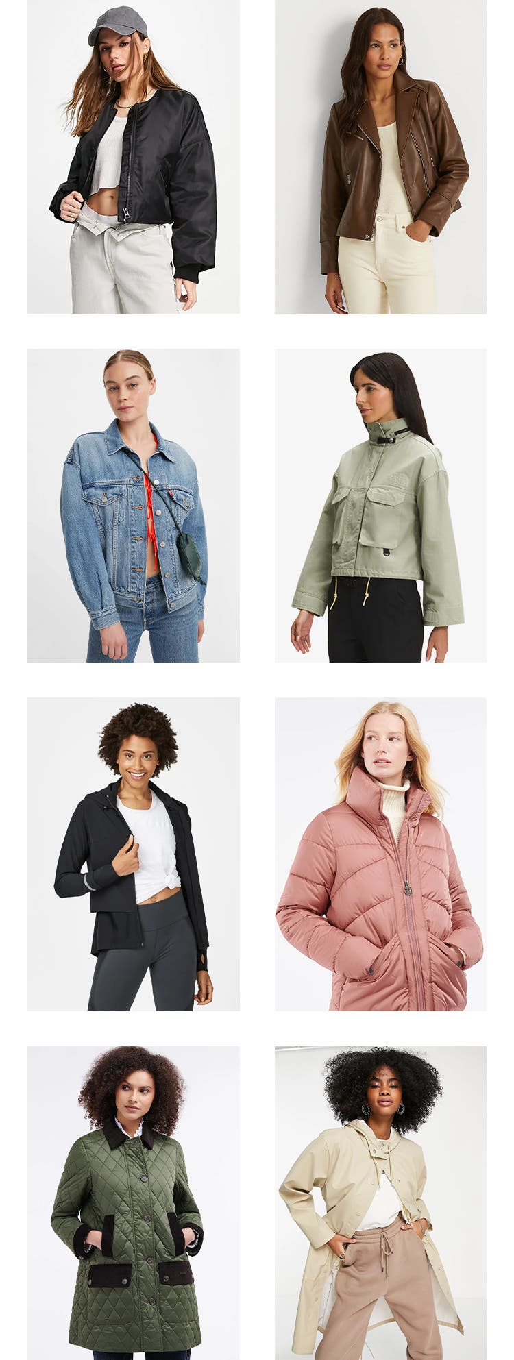 Womens Jackets & Coats, Bomber Jackets