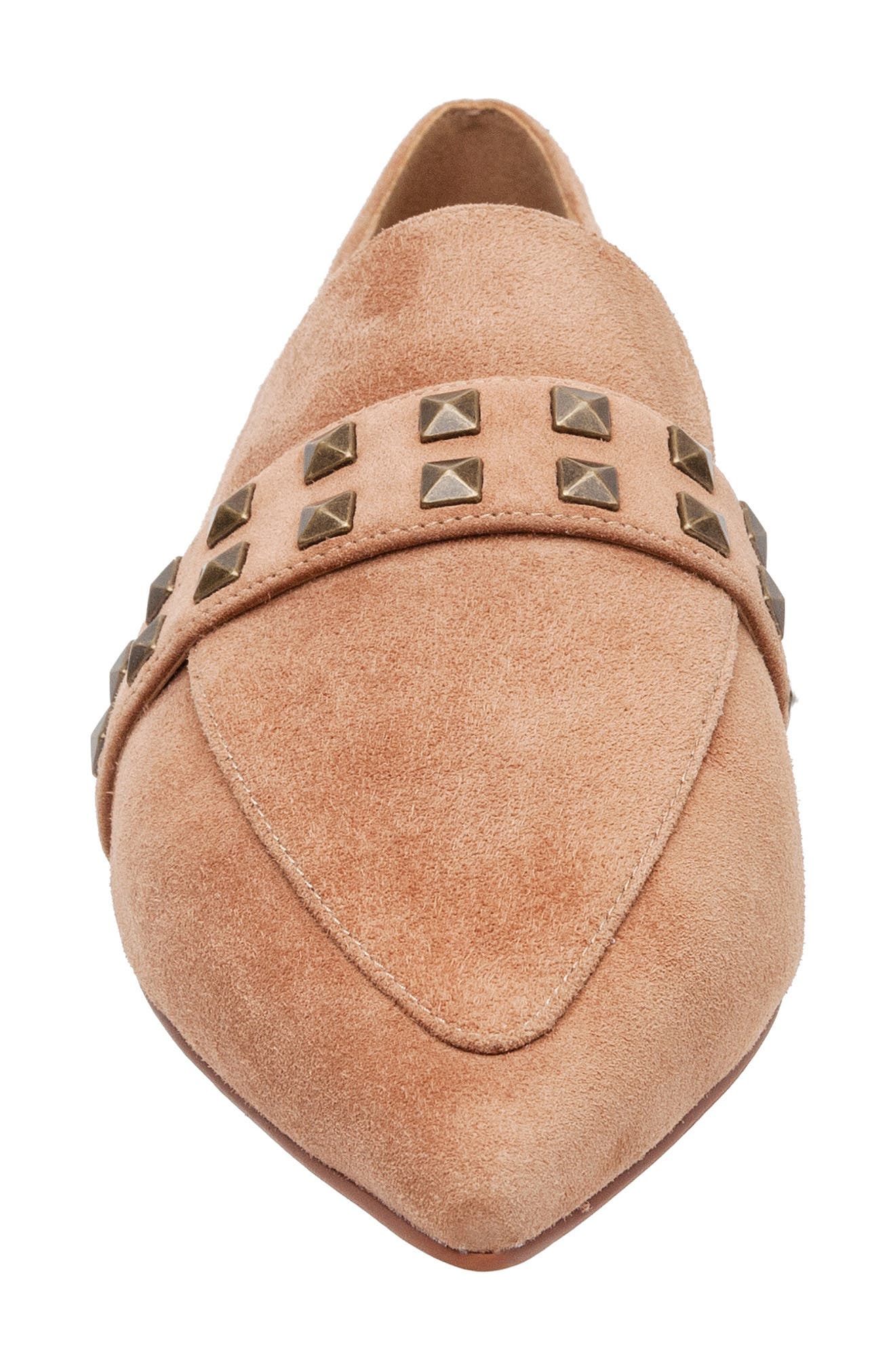 Linea Paolo Mylene Pointed Toe Flat, Alternate, color, Tan