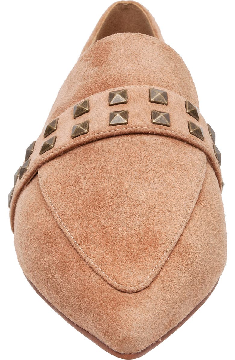 Linea Paolo Mylene Pointed Toe Flat, Alternate, color, Tan