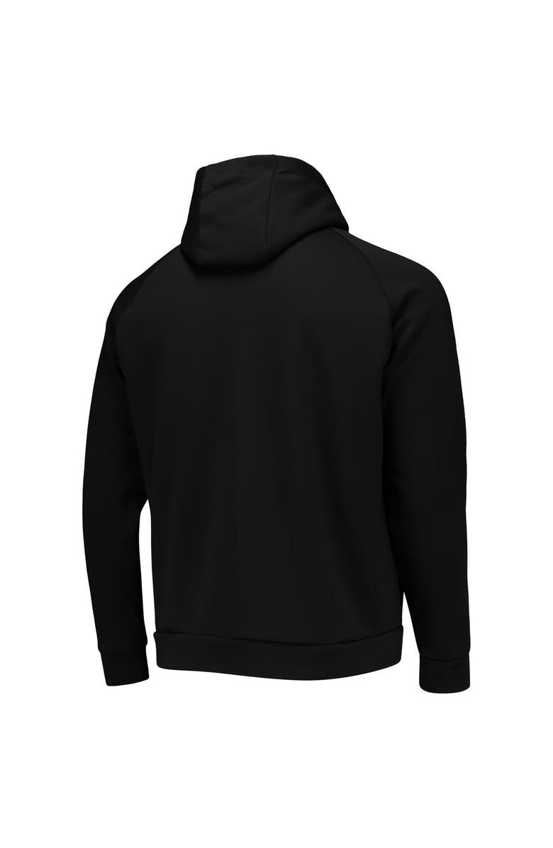 DUNBROOKE Men's Dunbrooke Black Jacksonville Jaguars Shag Tri-Blend Full-Zip Raglan Hoodie, Alternate, color, Black