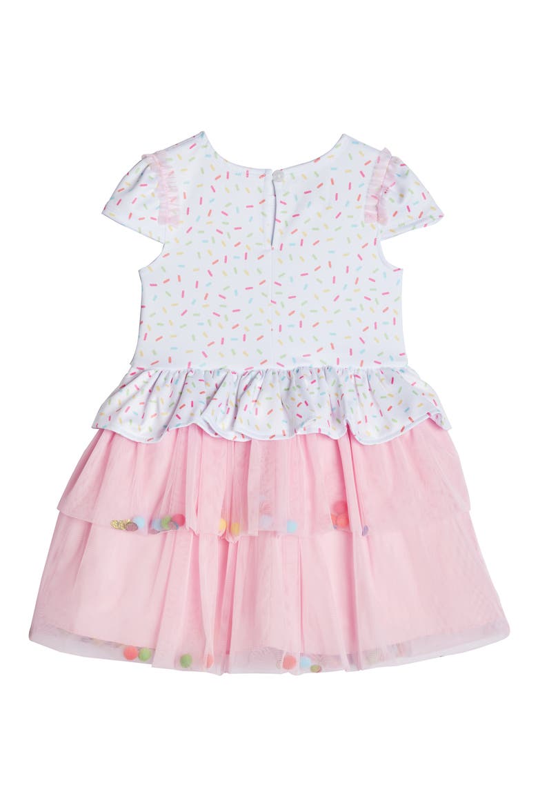 x Disney Minnie Cupcake Dress, Alternate, color, WHITE/ PINK