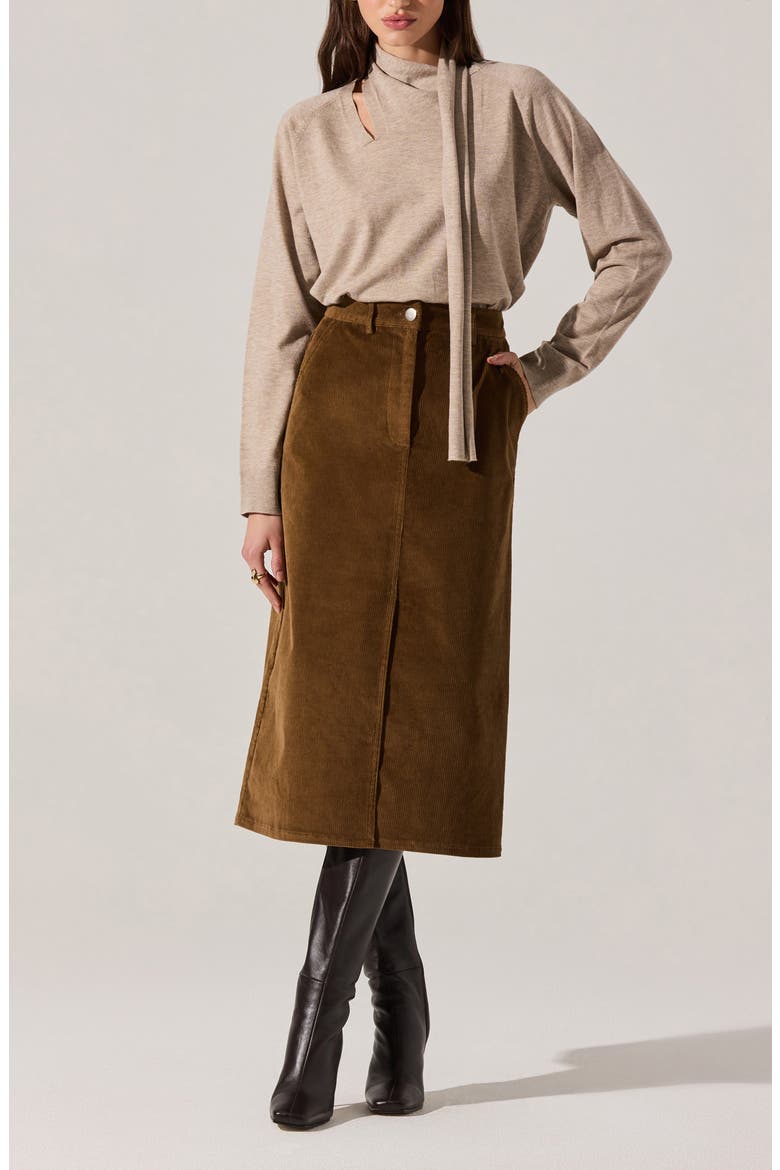 Silvana Scarf Sweater, Alternate, color, TAUPE