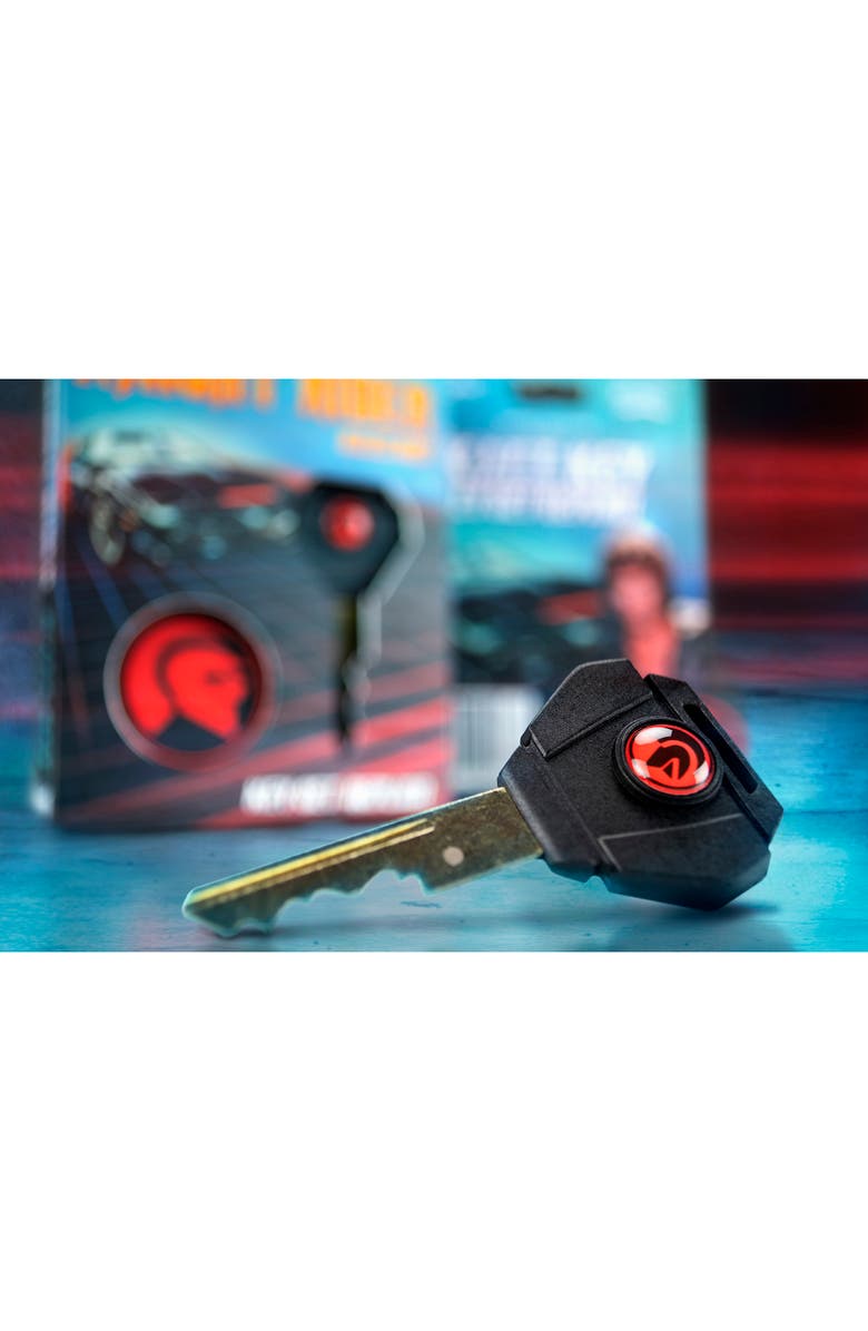 Doctor Collector Knight Rider K.I.T.T Key Set Replica, Includes Keychain, Alternate, color, Multicolored