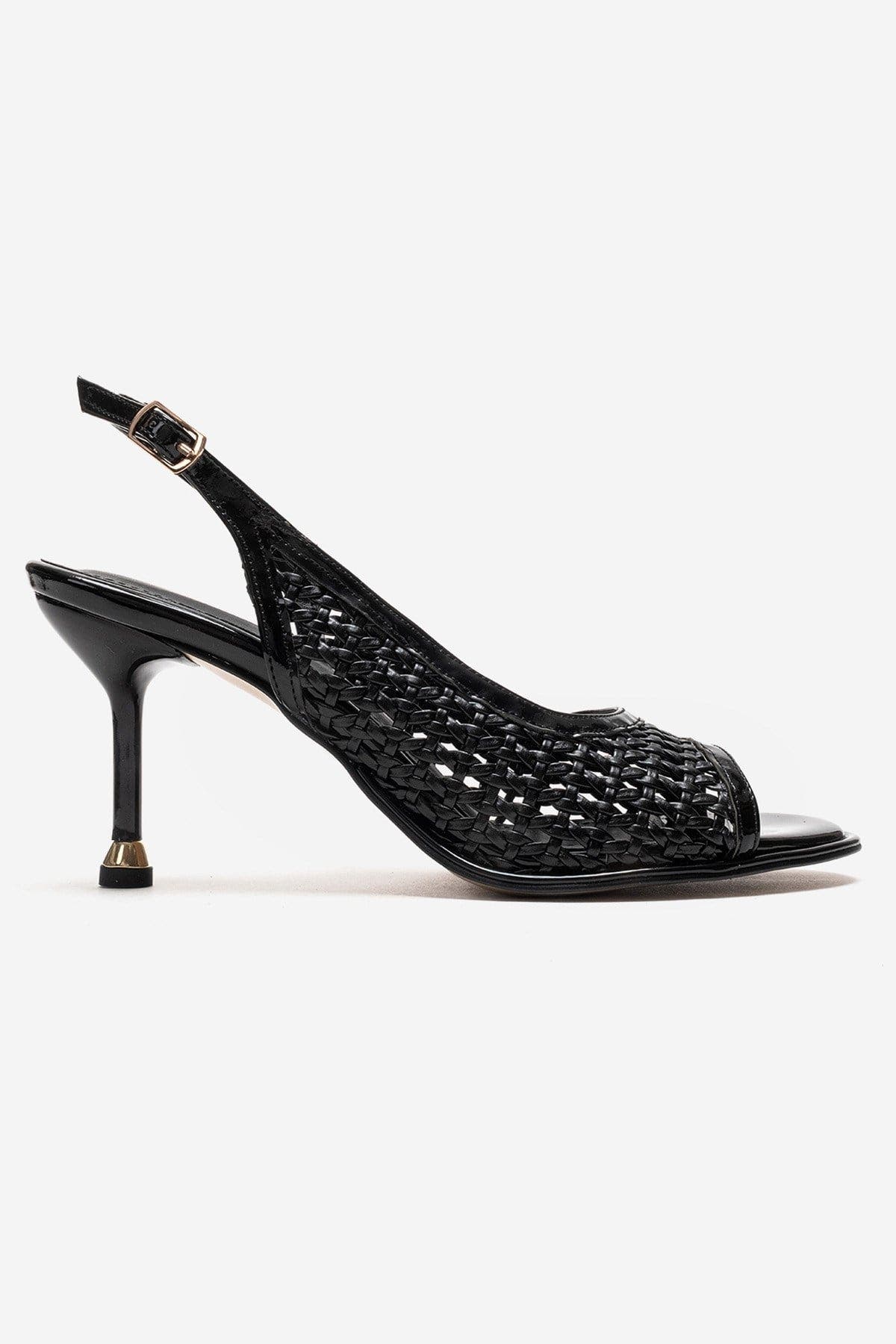Prologue Shoes Bonito Stiletto Sandal, Alternate, color, Black