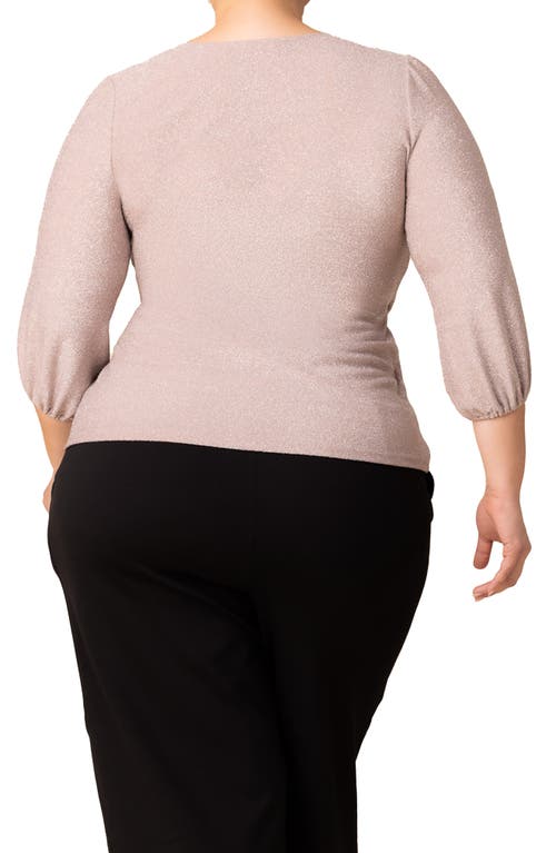 Kiyonna Celeste Faux Wrap Top