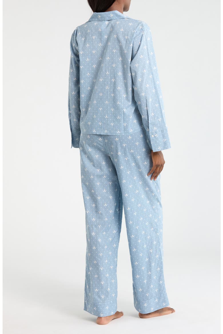 Cotton Pajamas, Alternate, color, VINTAGE FLORAL STRIPE