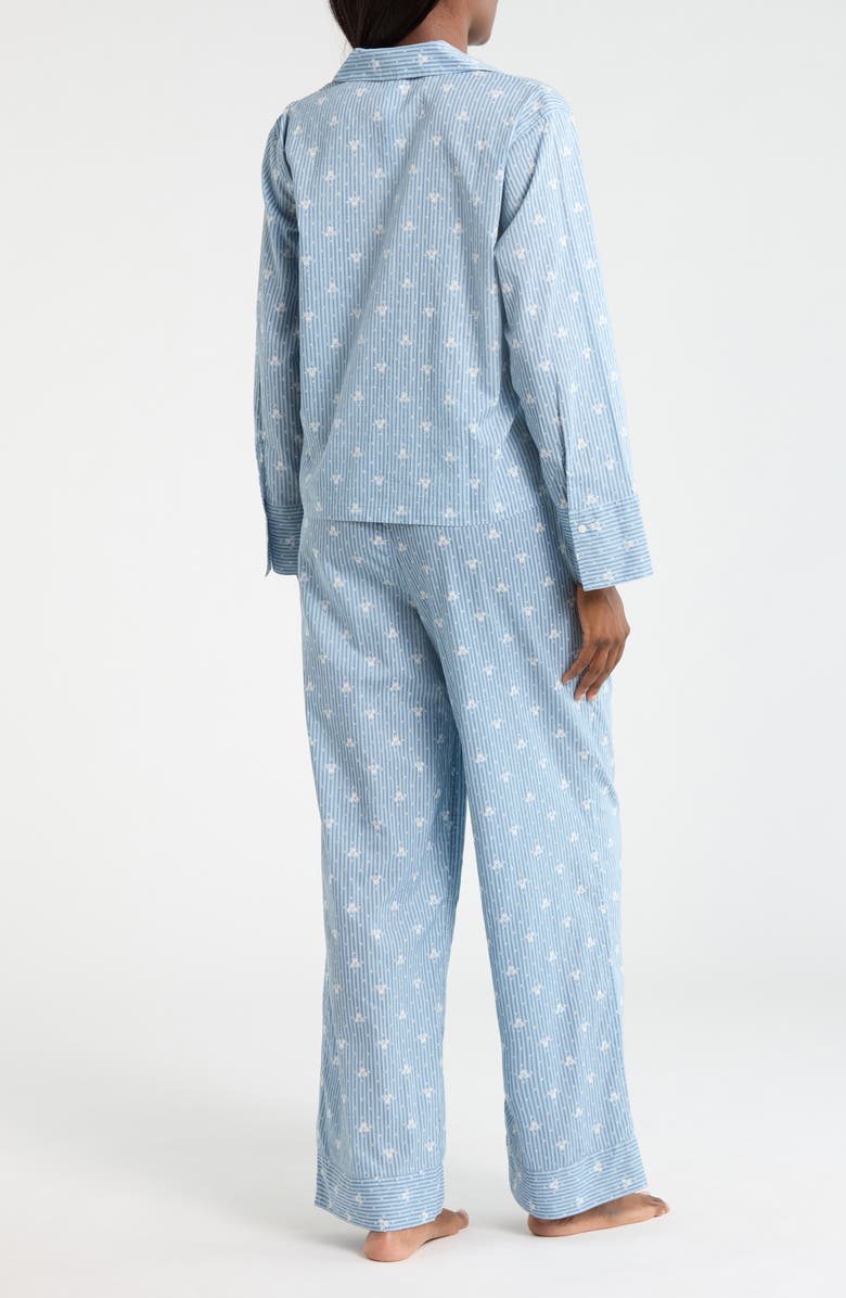 Polo Ralph Lauren Cotton Pajamas, Alternate, color, Vintage Floral Stripe