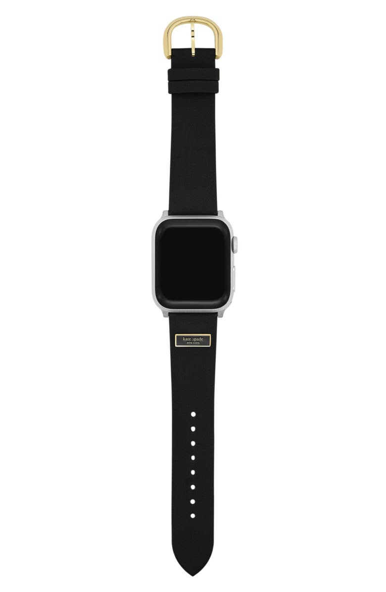Kate Spade New York braided leather 20mm Apple Watch<sup>®</sup> watchband, Alternate, color, 