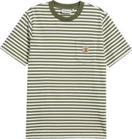 Carhartt Work In Progress Ezra Stripe Pocket T-Shirt