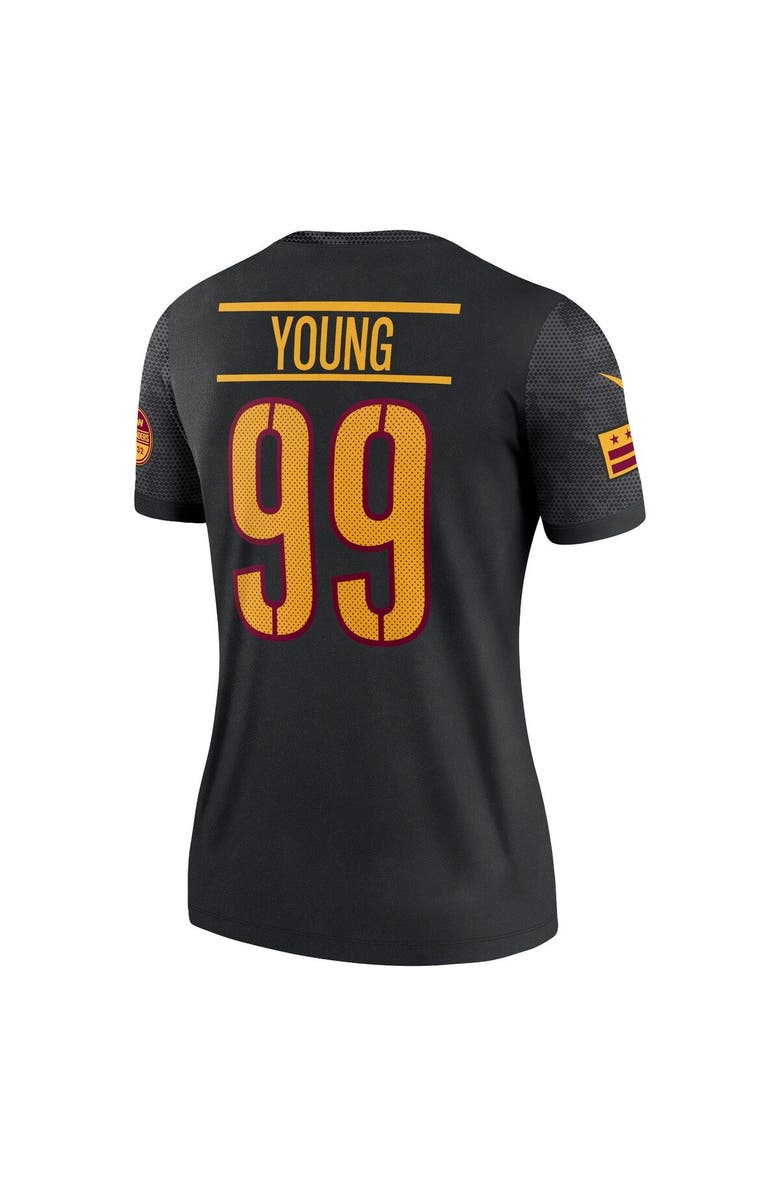 Nike Women's Nike Chase Young Black Washington Commanders Alternate Legend Jersey, Alternate, color,