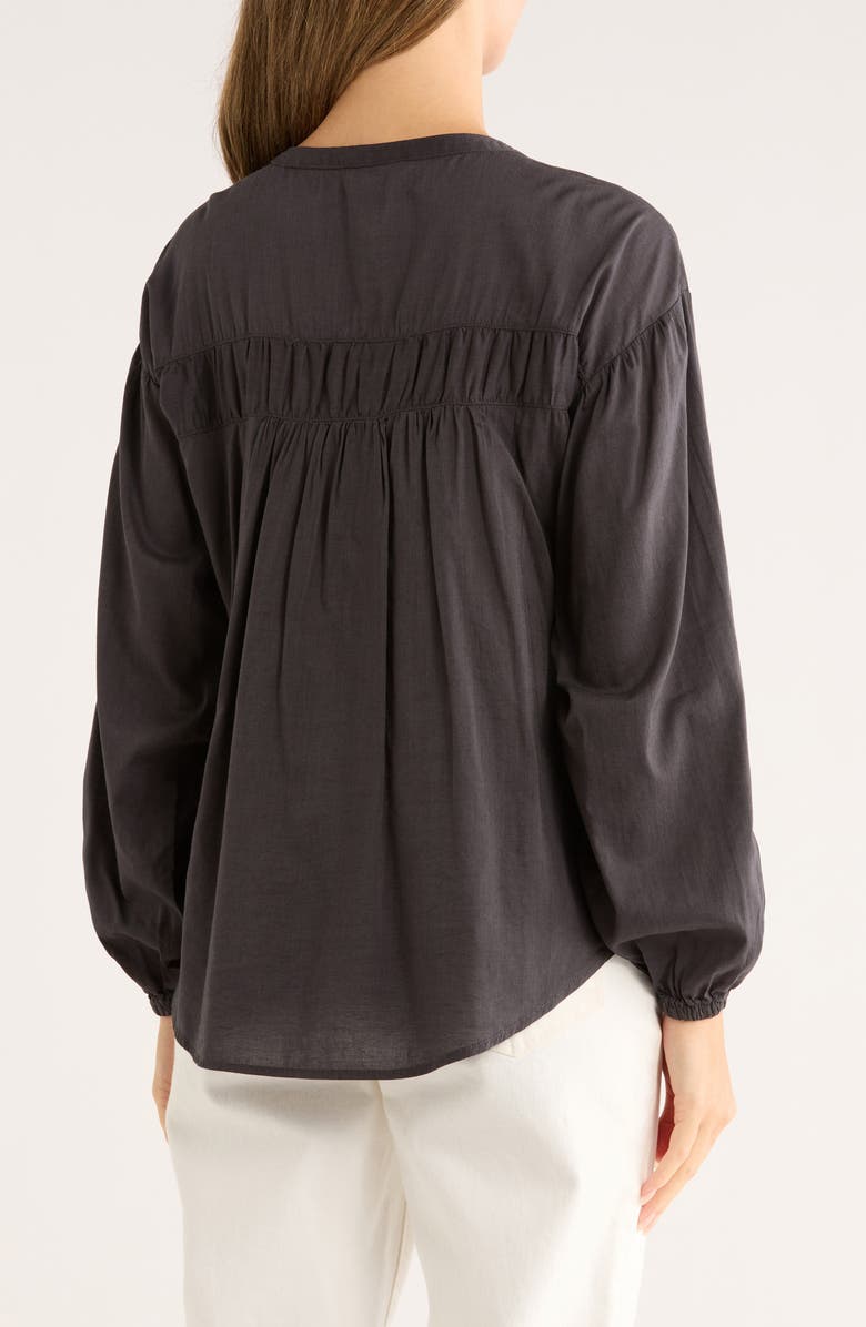 Splendid Caroline Button-Up Shirt, Alternate, color, Lead