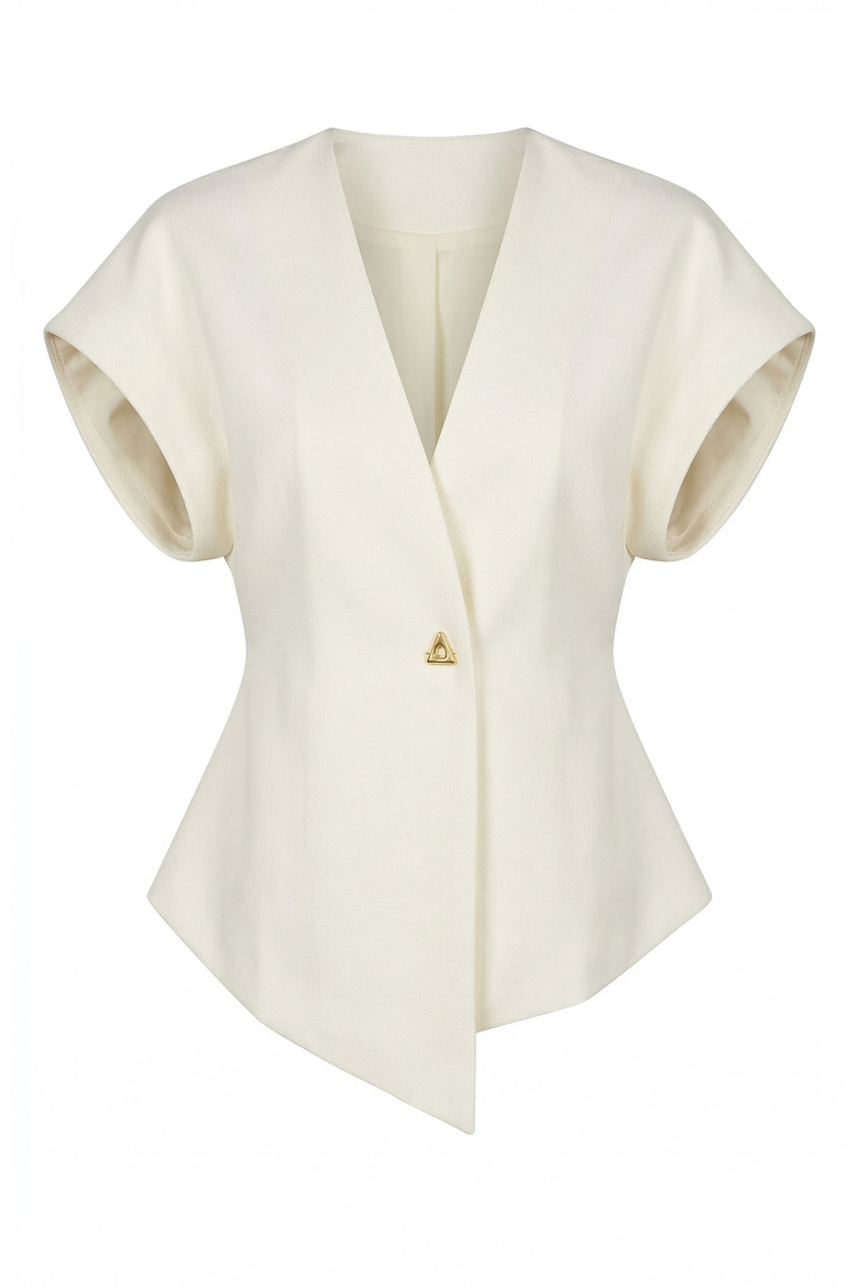 Textured Wrap Top, Alternate, color, Off-White