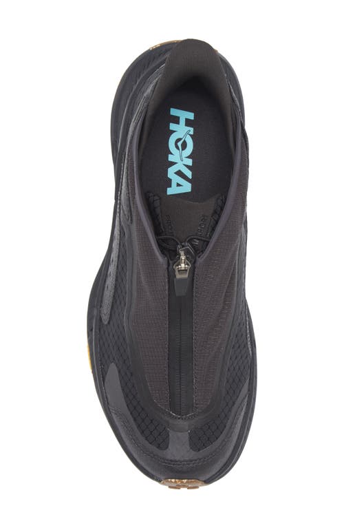 Hoka Gender Inclusive Project Transport Zip Sneaker In Black