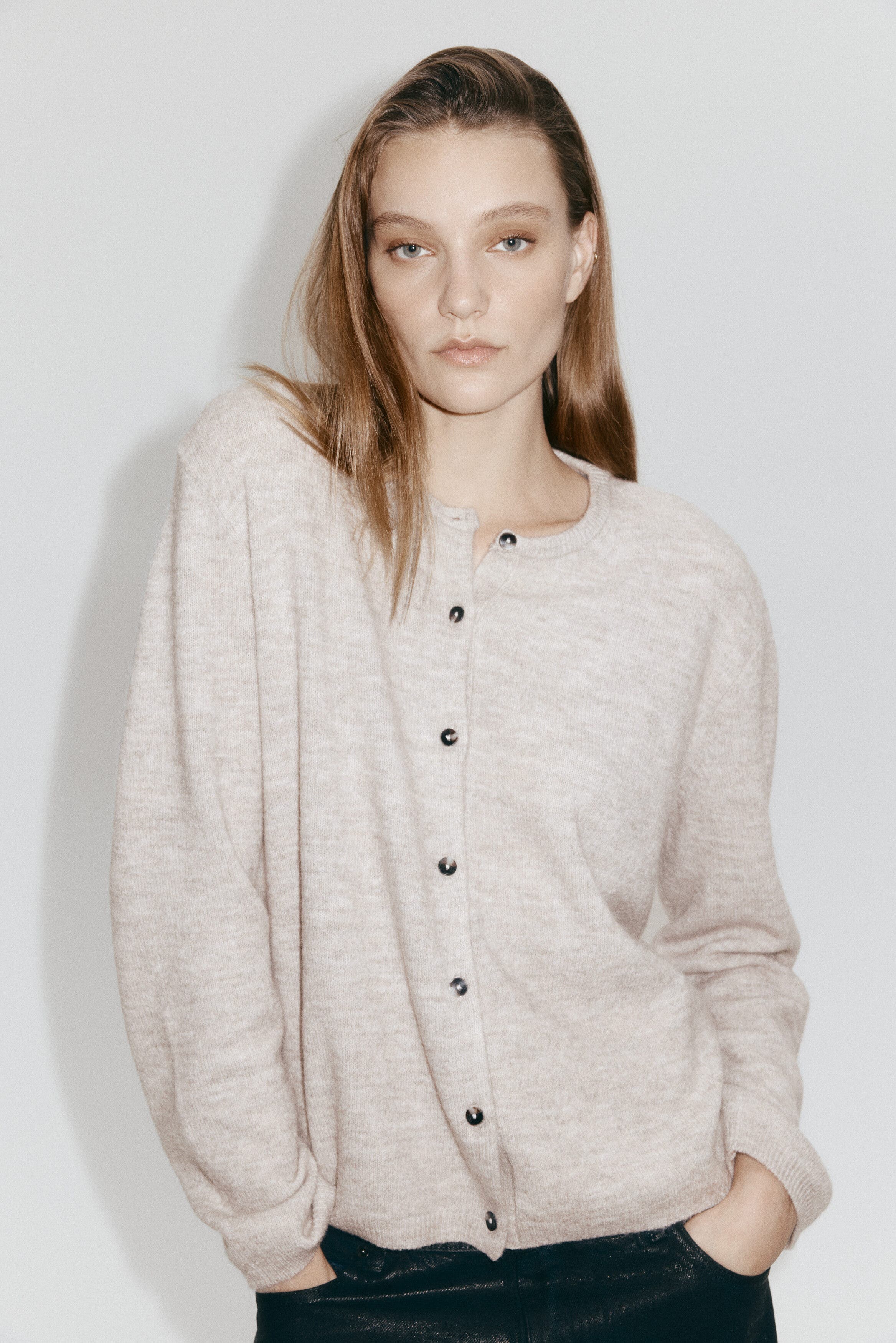 Loose-fit cardigan - image 2