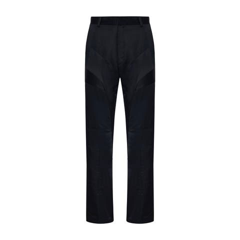 Linen & Cotton Blend Shiny Woven Regular Fit Pant