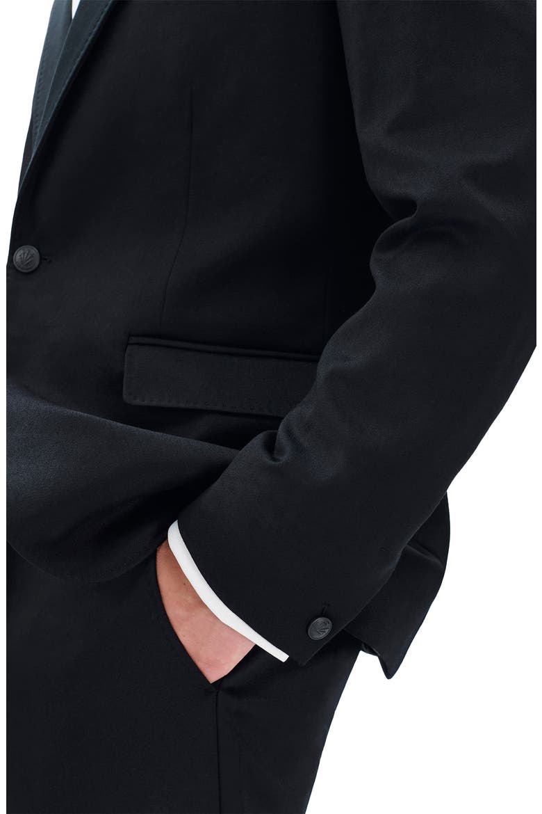 Butler Wool Tuxedo Blazer, Alternate, color, BLACK