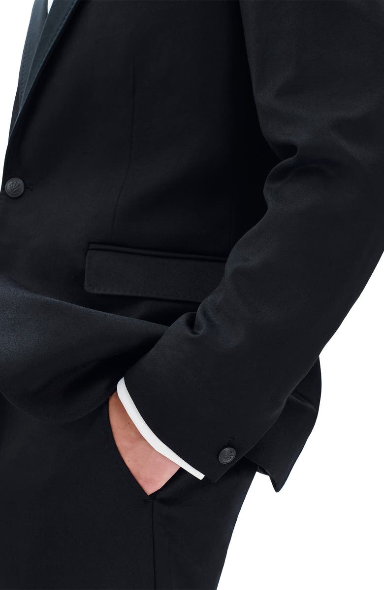rag & bone Butler Wool Tuxedo Blazer, Alternate, color, Black