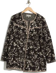 DR2 by Daniel Rainn Quilted Floral Jacket