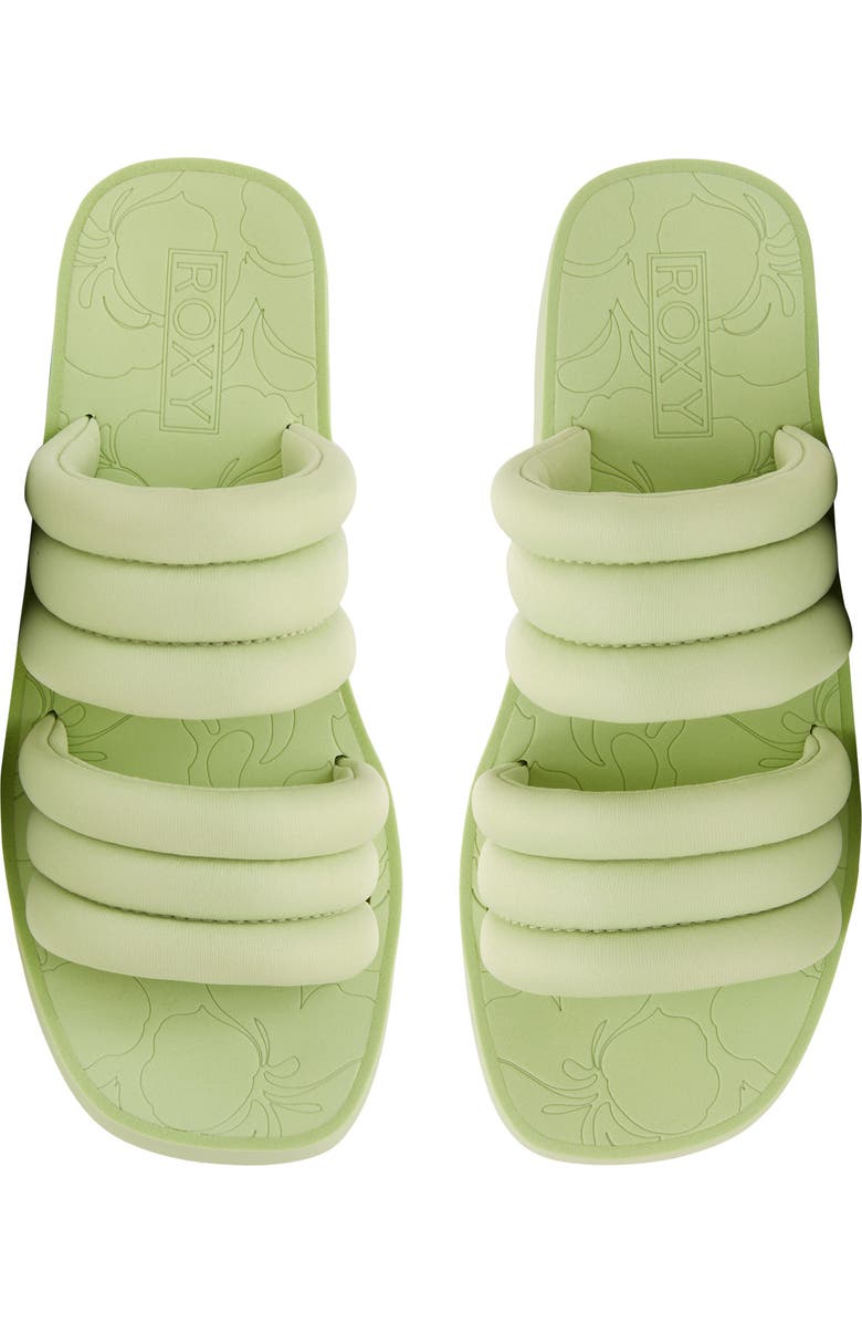 Roxy Totally Tubular Platform Wedge Slide Sandal, Alternate, color,