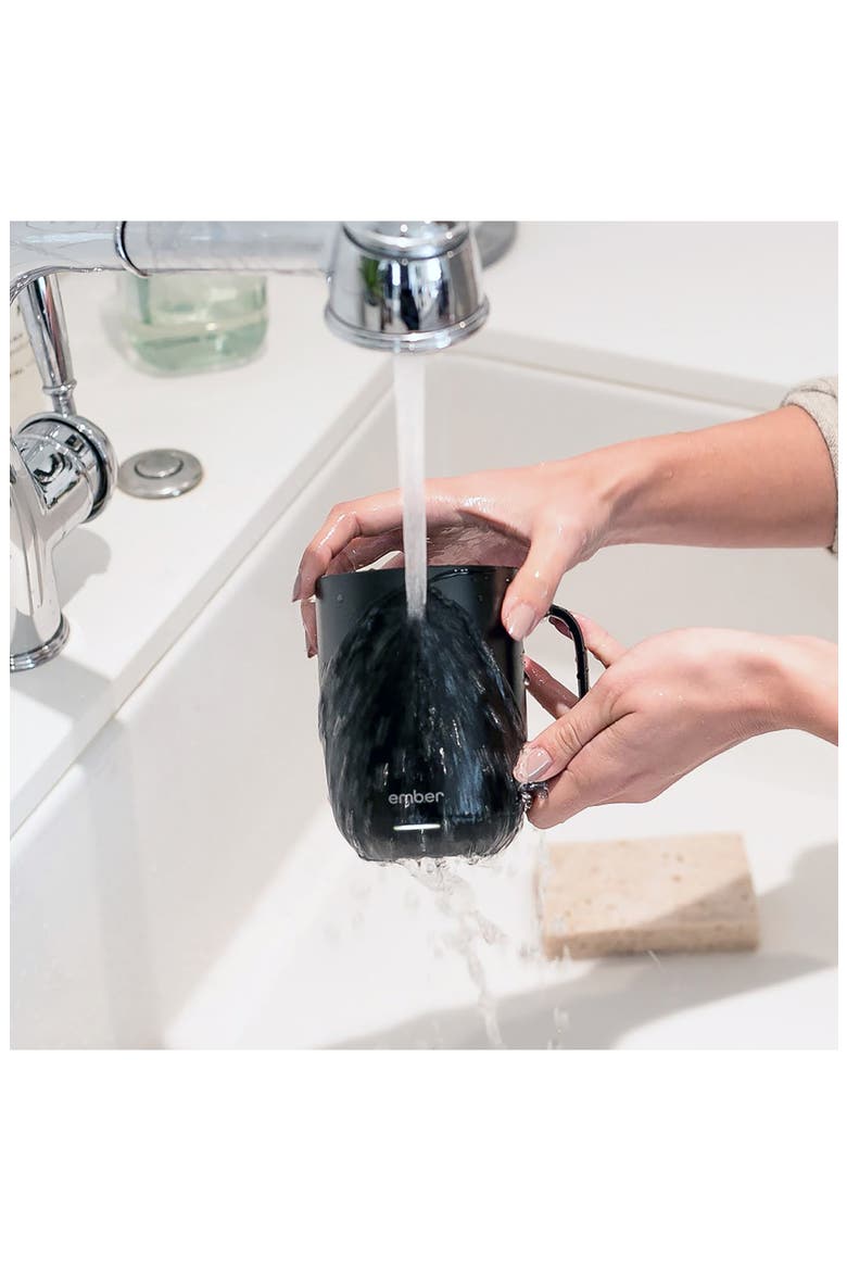 Mug 2 Temperature Control Mug & Warmer, Alternate, color, BLACK