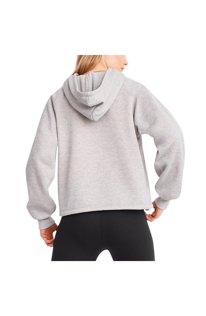 DKNY SPORT Women's DKNY Sport Heather Gray Cleveland Browns Debbie Dolman Raglan Pullover Hoodie, Alternate, color, Heather Gray