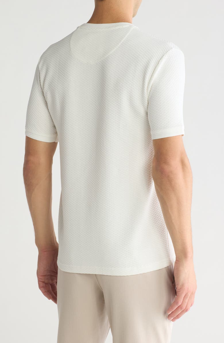 DENIM AND FLOWER Texture T-Shirt, Alternate, color, 