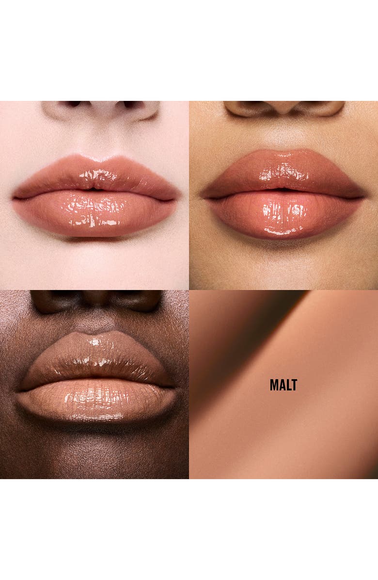 MAC Cosmetics Lipglass Cushion High-Pigment Lip Oil, Alternate, color, Malt