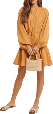 WISHLIST Long Sleeve Minidress