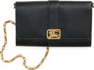 Burberry Rider Leather Wallet on a Chain