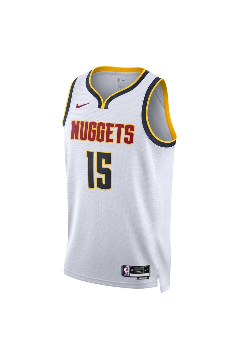Unisex Nike Nikola Jokic White Denver Nuggets Swingman Jersey - Association Edition, Alternate, color, White