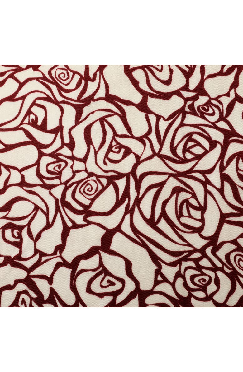 Youzey The Elodie Scarf, Alternate, color, Red/White