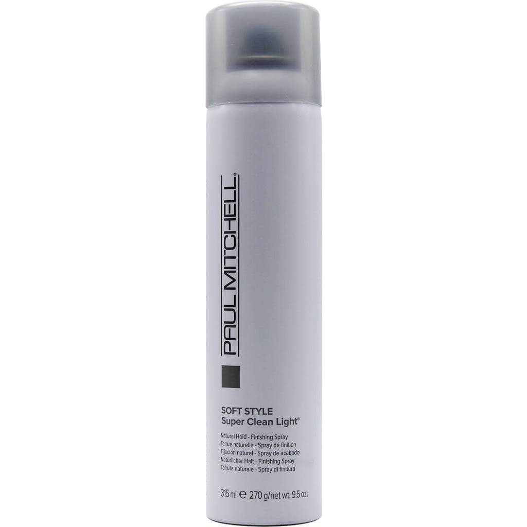 Paul Mitchell Soft Style Super Clean Light Hairspray In No Color