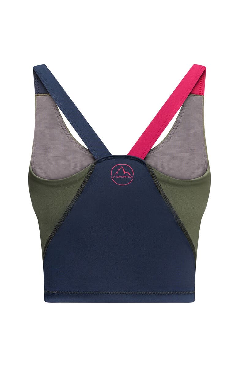 La Sportiva Cosmosis Bra Tank Top - Women's, Alternate, color, Cypress/Night Sky