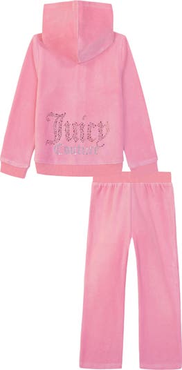 Kids' Velour Hoodie & Joggers Set