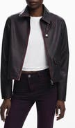 Desigual Weathered Faux Leather Jacket