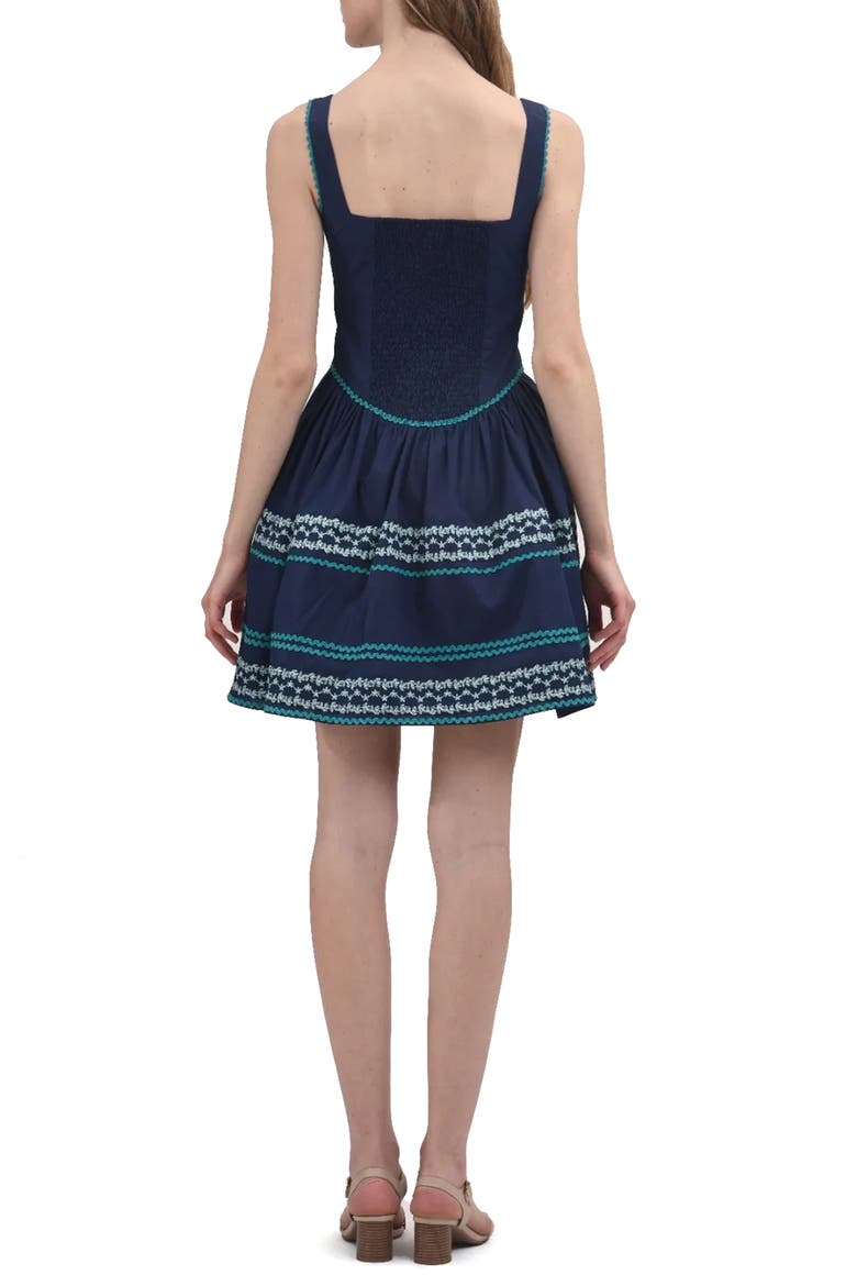 Midnight Minidress, Alternate, color, GREEN