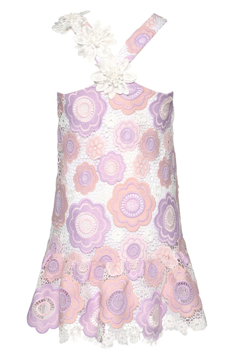 Baby Sara Kids' Flower Lace Dress, Alternate, color, 