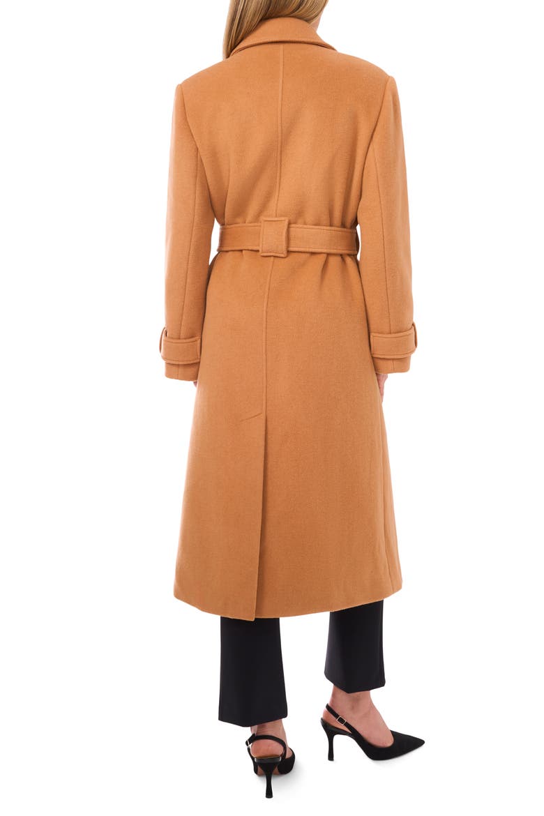Wool Blend Wrap Coat, Alternate, color, NOUGAT