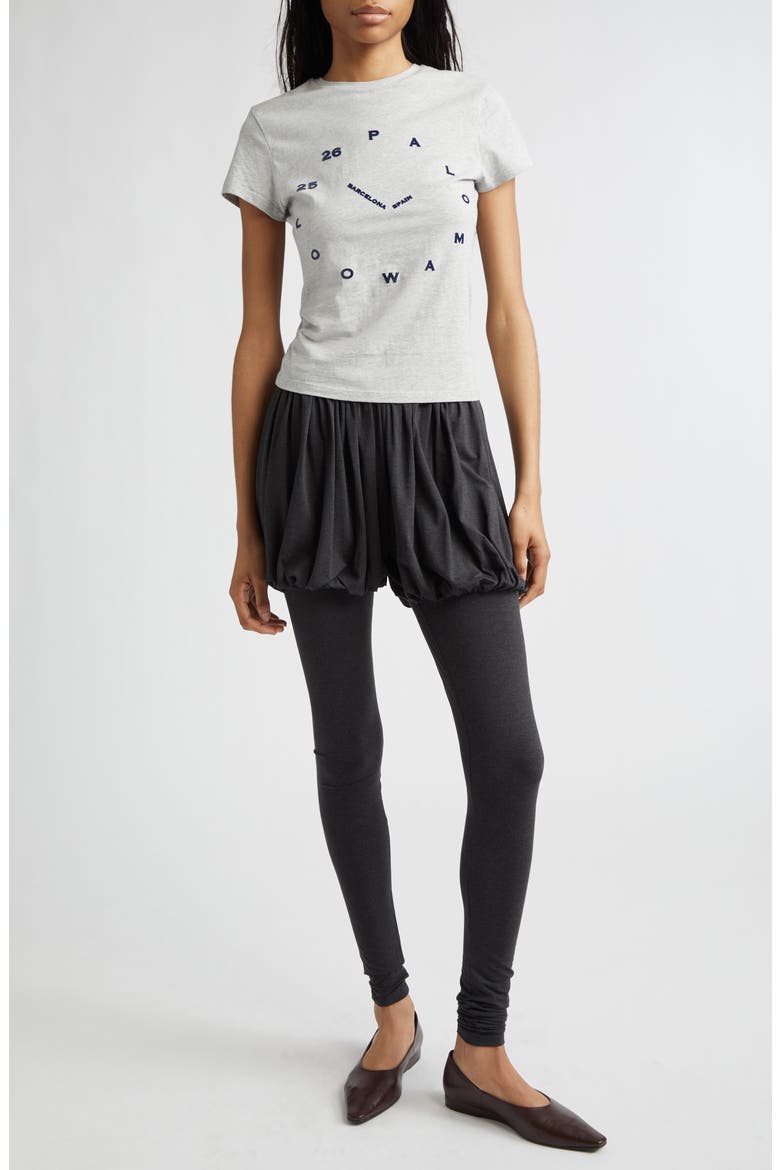 O'Clock Organic Cotton Graphic T-Shirt, Alternate, color, GREY