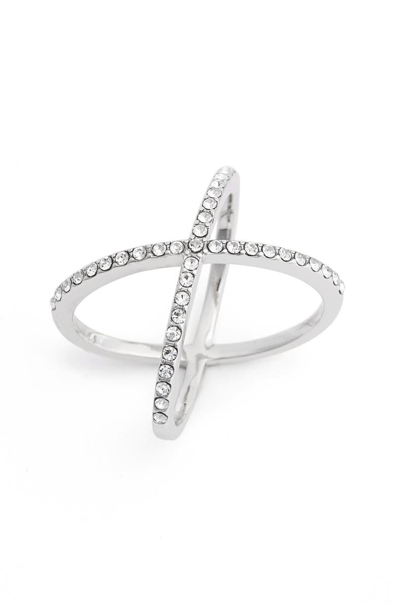 BaubleBar 'Mason' Pavé Ring, Main, color,