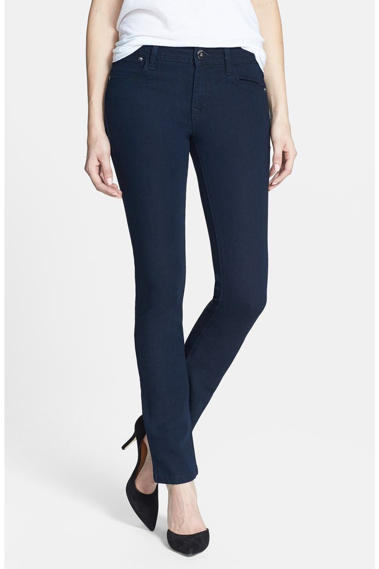 'Coco' Curvy Straight Jeans, Main, color, FLATIRON