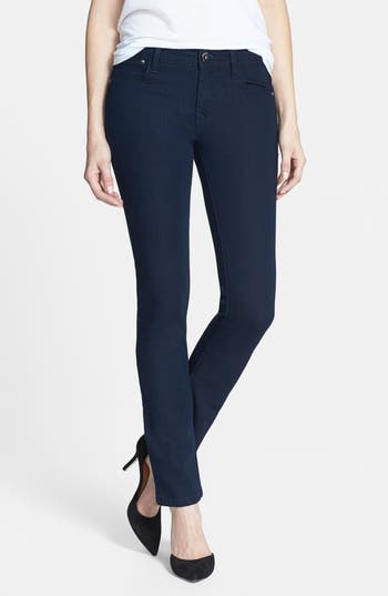 Dl1961 'coco' Curvy Straight Jeans In Blue