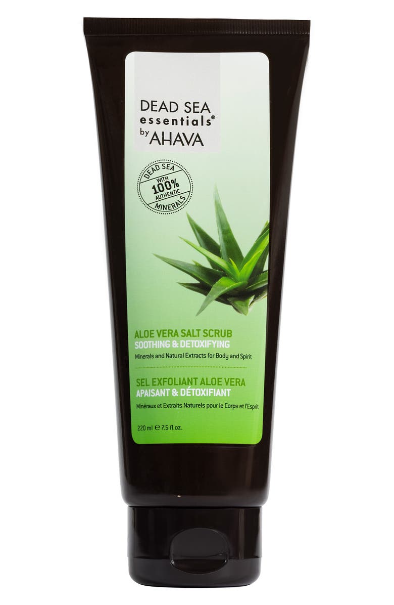 AHAVA Aloe Vera Salt Scrub, Main, color,