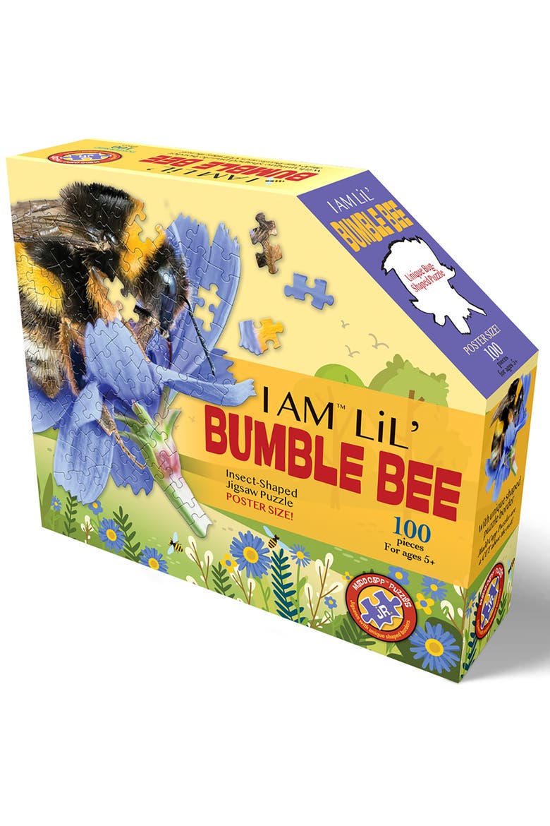 Lil Bumble Bee 100 Piece Jigsaw Puzzle, Main, color, Multicolored