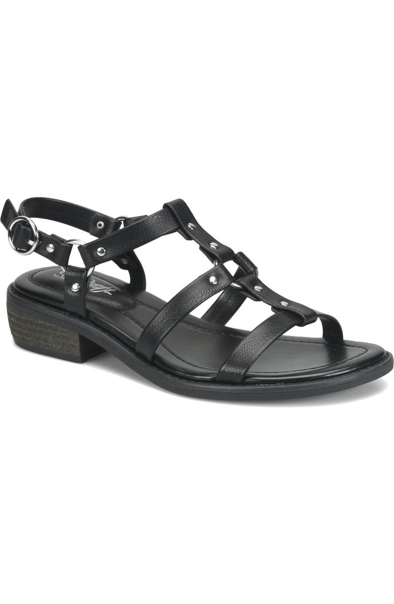 EUROSOFT Nat Sandal, Main, color, Black