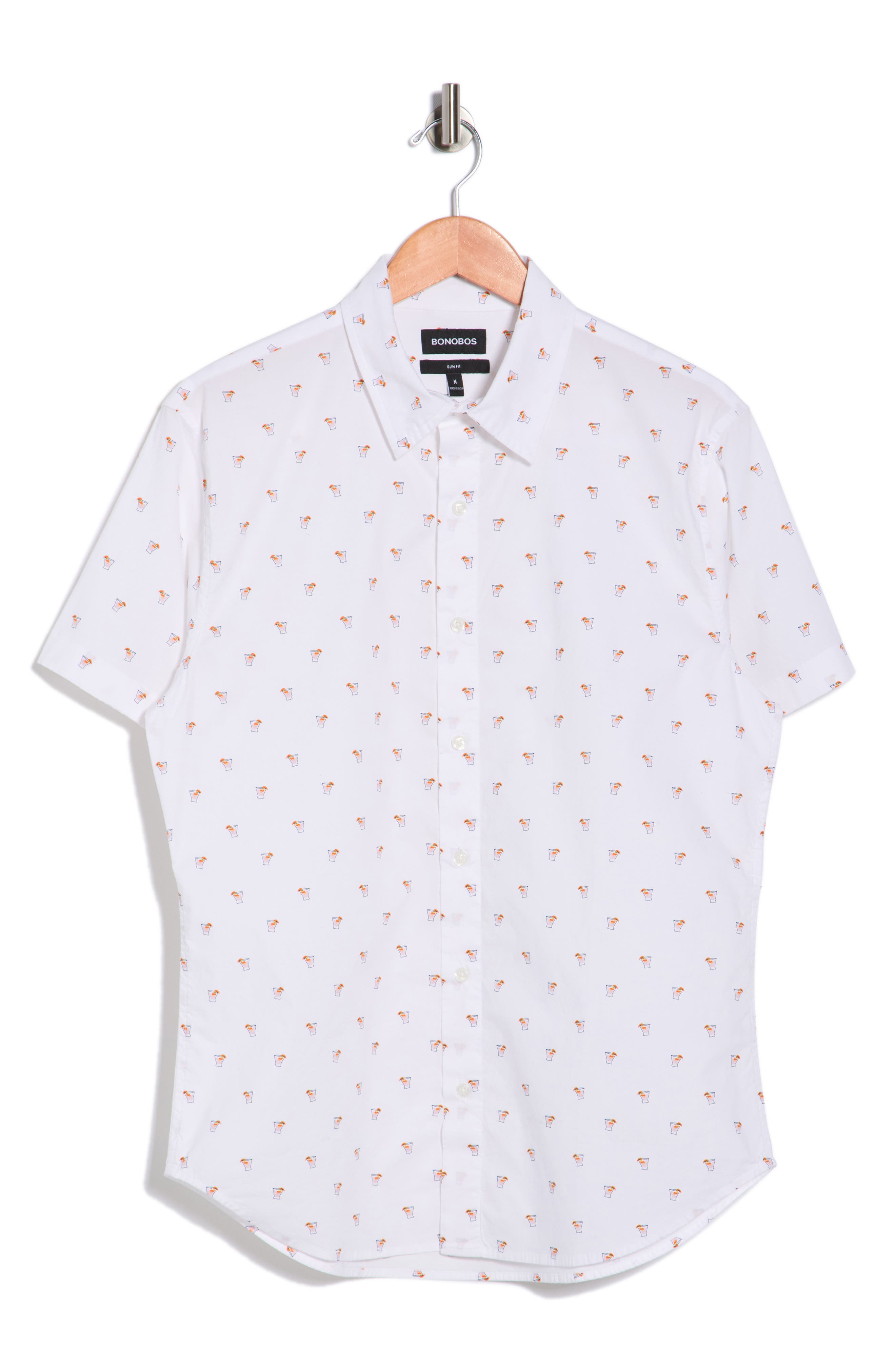 Bonobos Sidecar Season Slim Fit Button Front Shirt