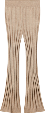 GOBI Mongolian Cashmere Textured Knit Cashmere Pants