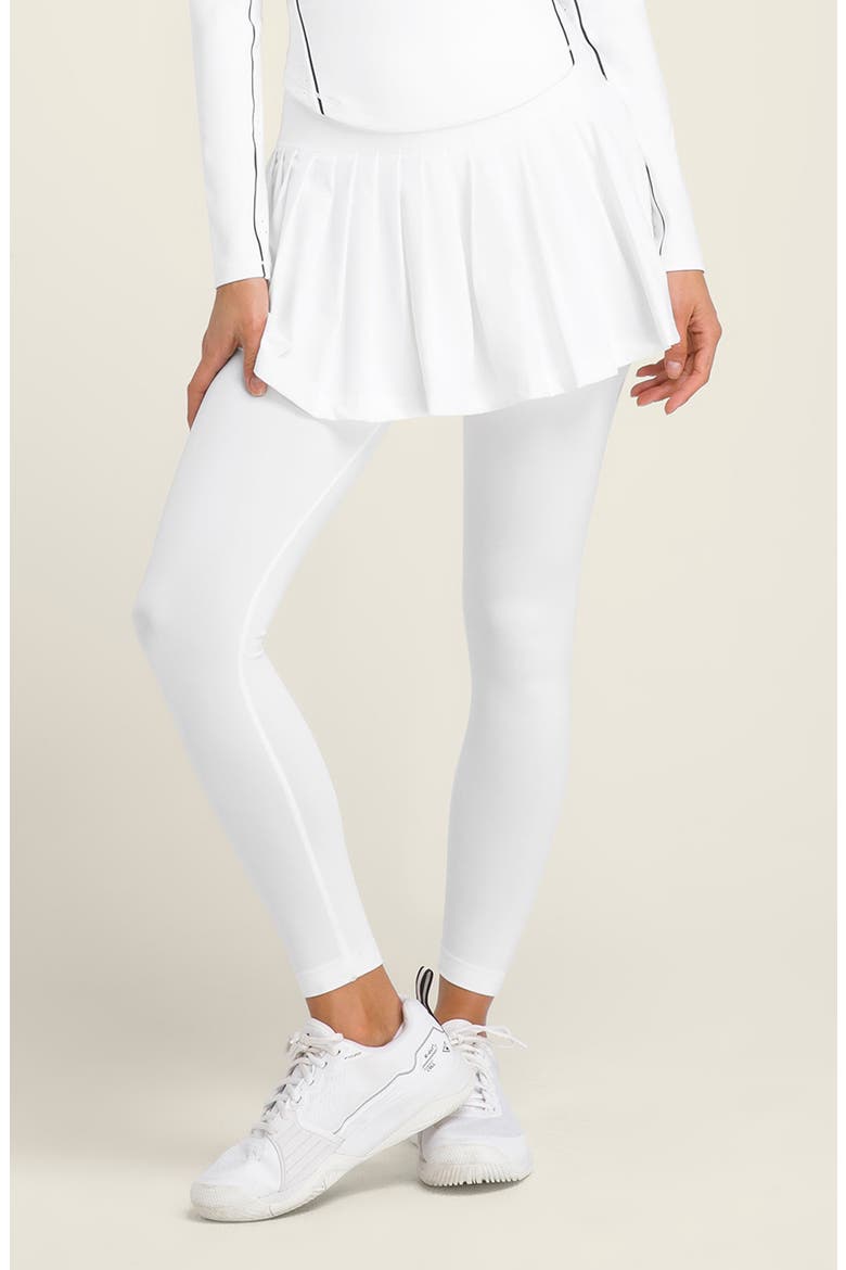 Midtown Skirty Tights, Main, color, BRIGHT WHITE