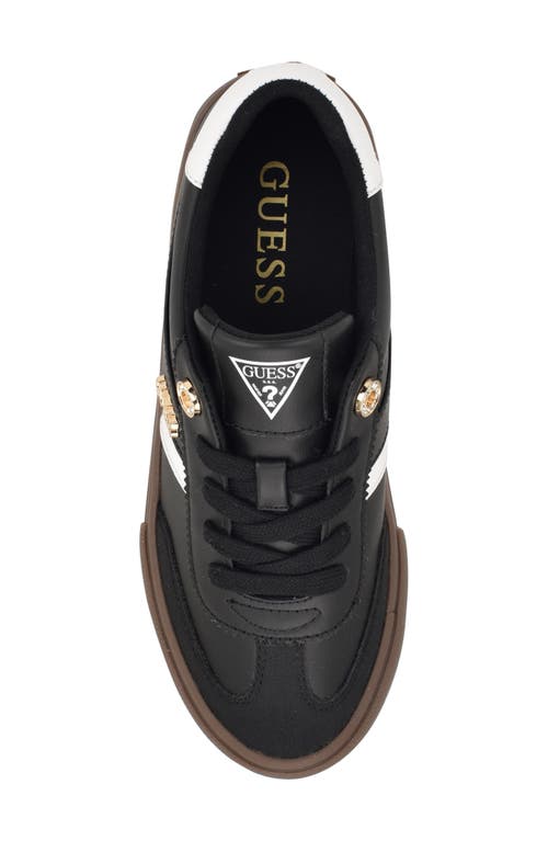 Guess Loui Sneaker In Black