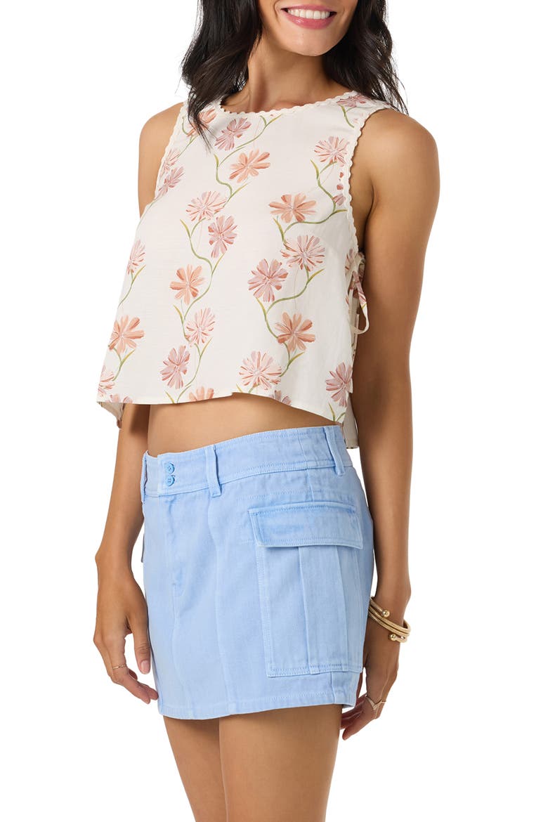 Athena Ivy Floral Tank, Alternate, color, TOFU